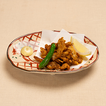 肉付きヤゲン軟骨のスパイシー揚げ