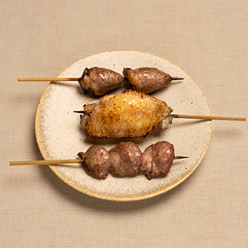 焼鳥3本盛