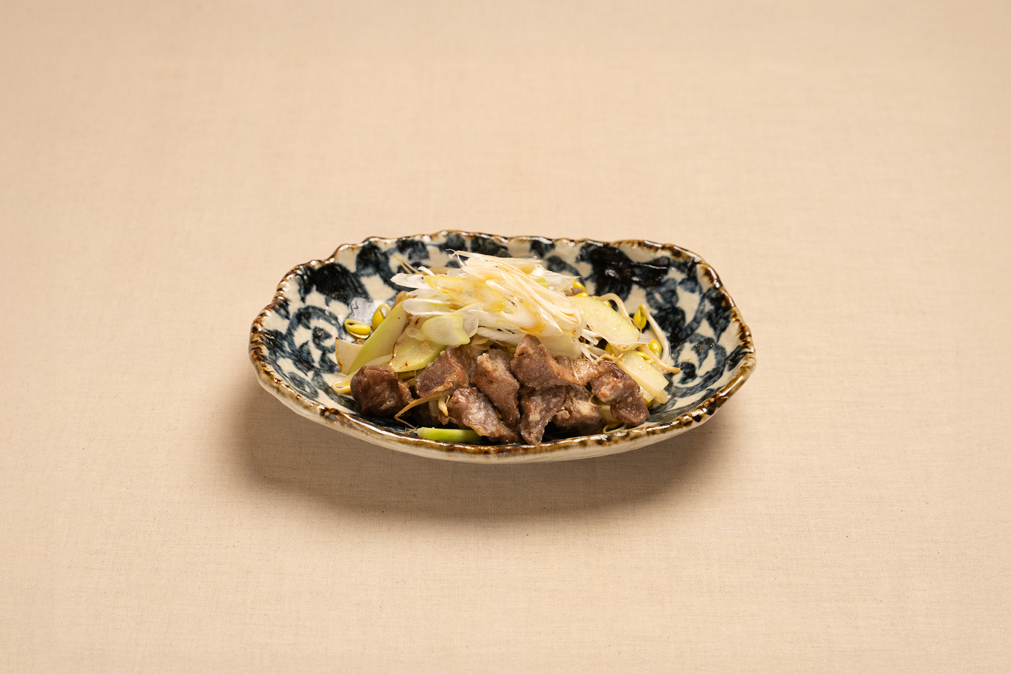 砂肝とザーサイのさっぱり炒め