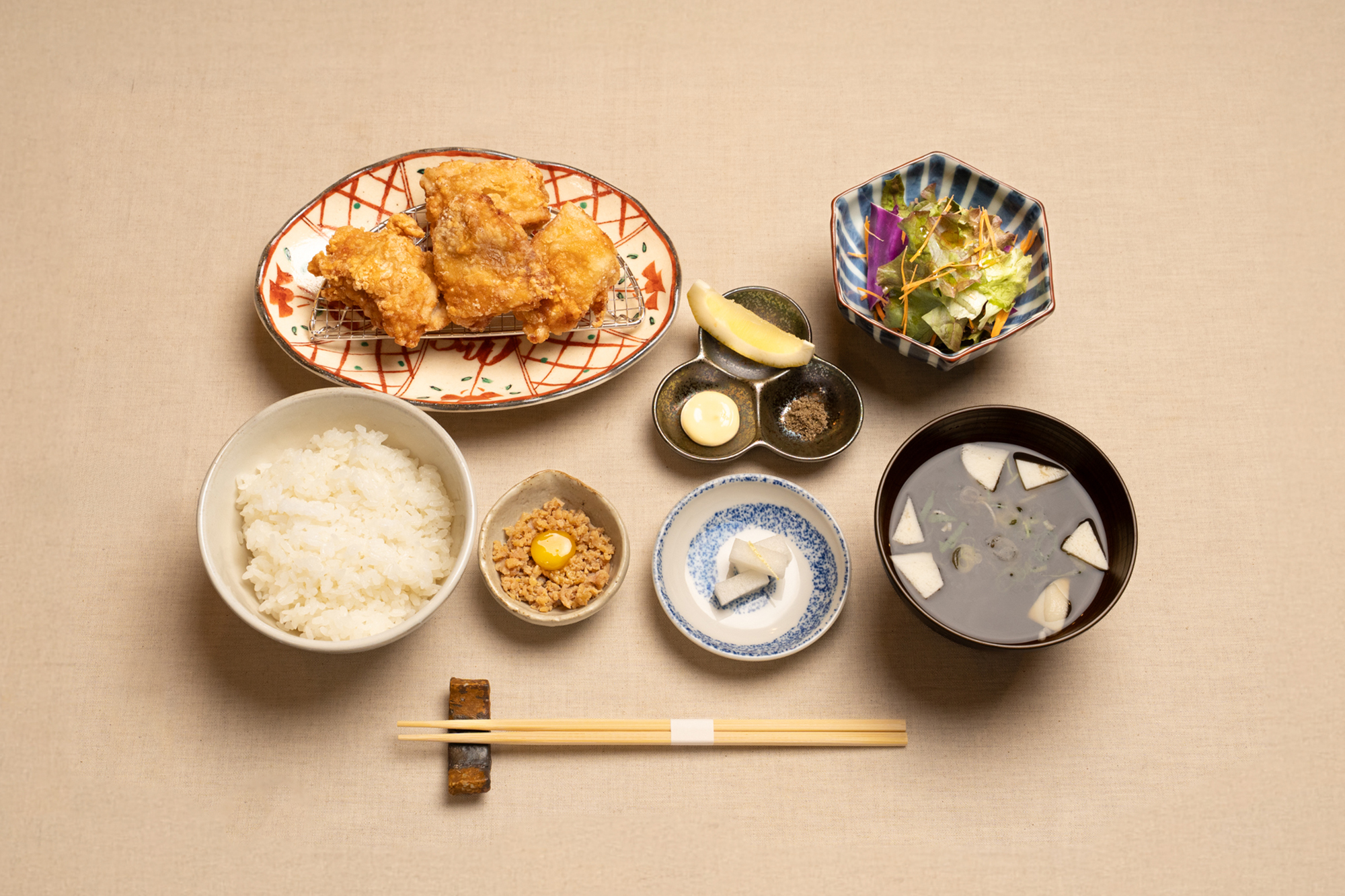 ザクザクジューシー唐揚げ膳